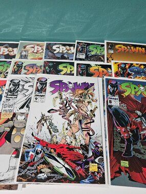 Spawn Image Comics Lot of 14 McFarlane #8-11, 19-20, 22, 24, 31-33, 87, 107-108